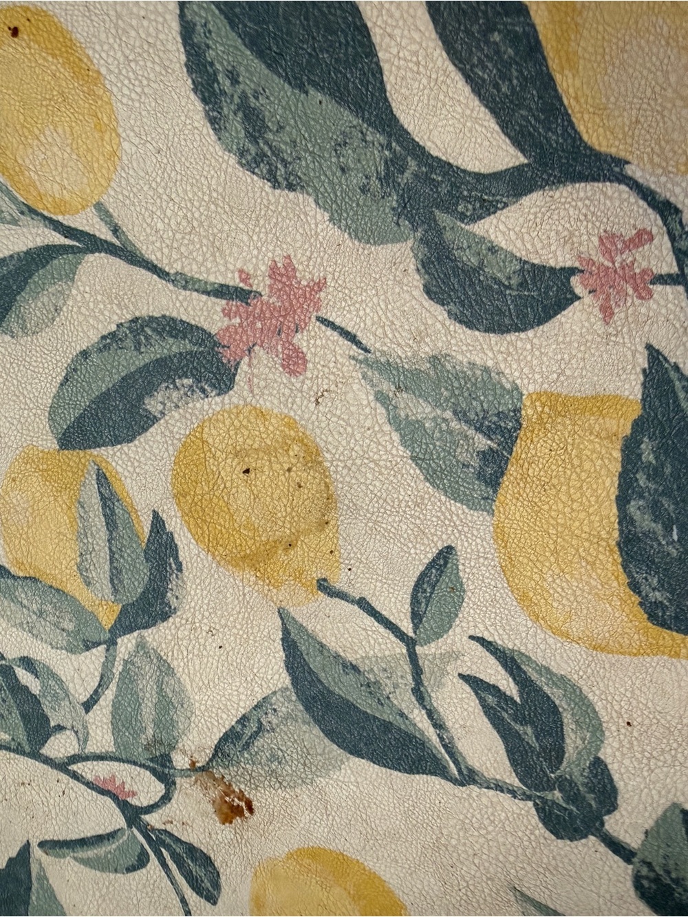 Yellow Lemon Pattern Kitchen Runner - Picture 5 of 7